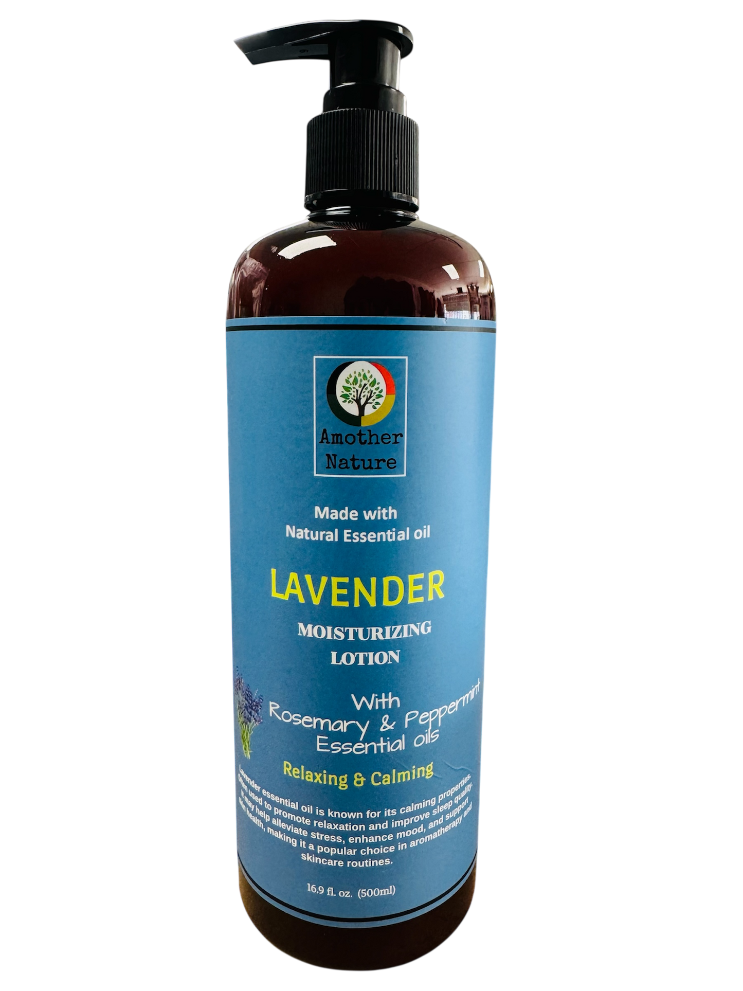 Lavender -Body Lotion Infuse with Rosemary & Peppermint Essential Oil -(6 Pieces) @ $4.75/each