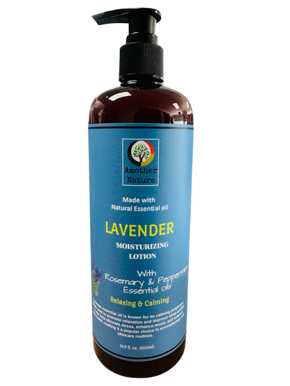 Lavender -Body Lotion Infuse with Rosemary & Peppermint Essential Oil -(6 Pieces) @ $4.75/each