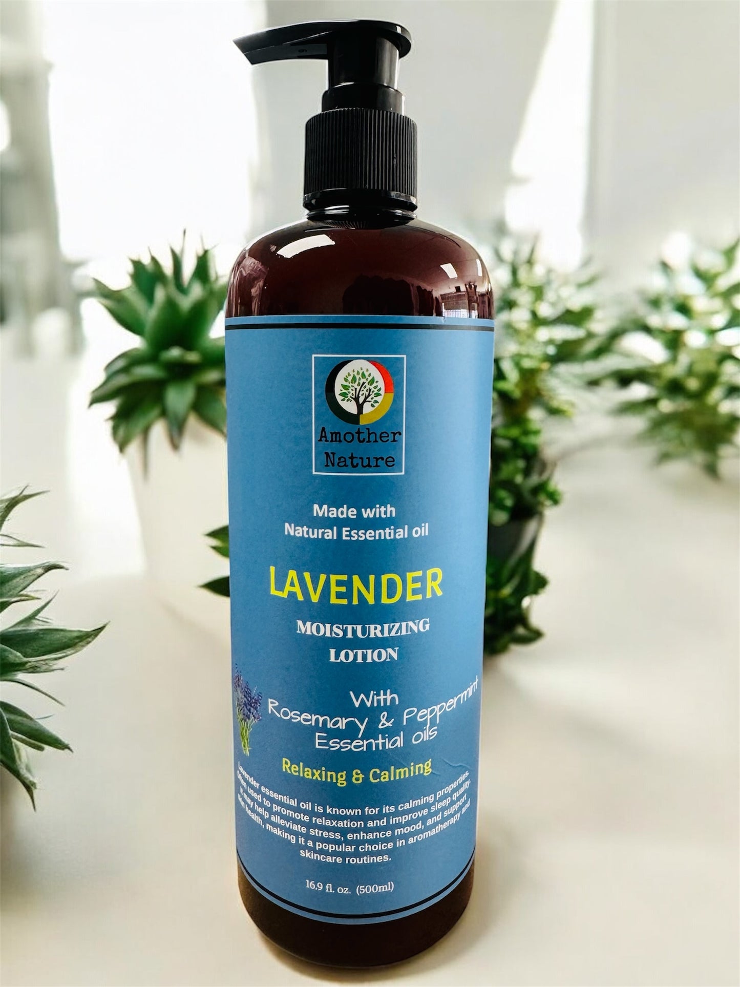 Lavender -Body Lotion Infuse with Rosemary & Peppermint Essential Oil -(6 Pieces) @ $4.75/each