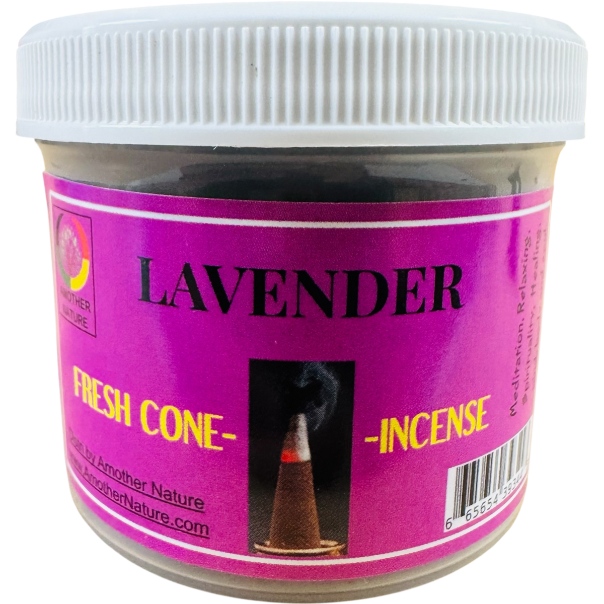 Lavender Cone Incense (4 Jars) @ $2.99/each