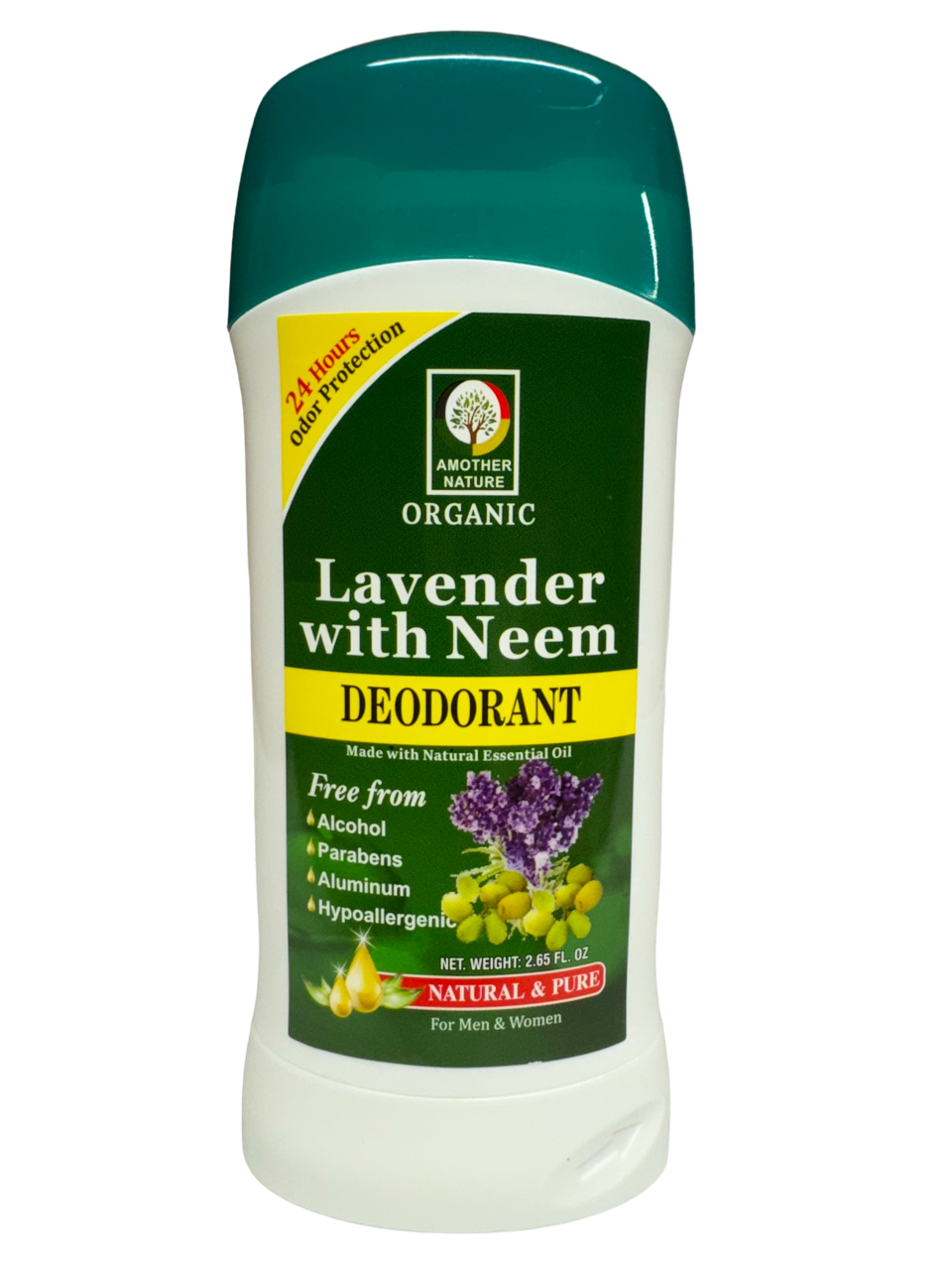 Lavender with Neem Deodorant Organic- (6 Pieces) @ $3.50/each