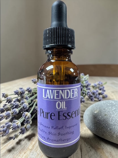 Lavender Essential Oil 1 oz size -(4 Pieces) @ $4.99/each