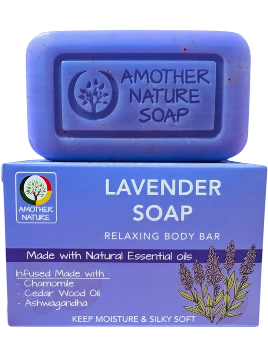 Lavender Soap- Relaxing Body Bar -(6 Pieces)