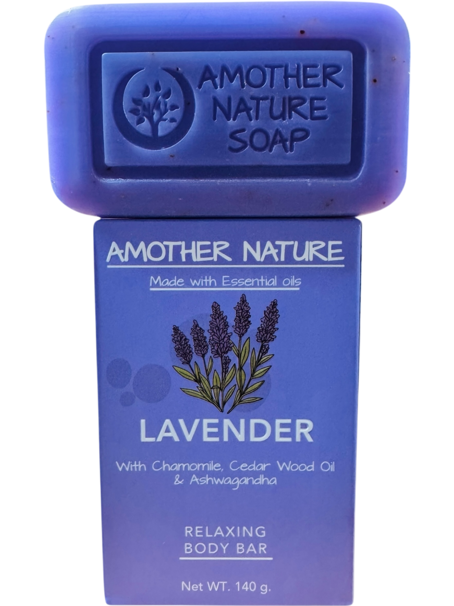 Lavender Soap- Relaxing Body Bar -(6 Pieces)