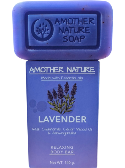 Lavender Soap- Relaxing Body Bar -(6 Pieces)