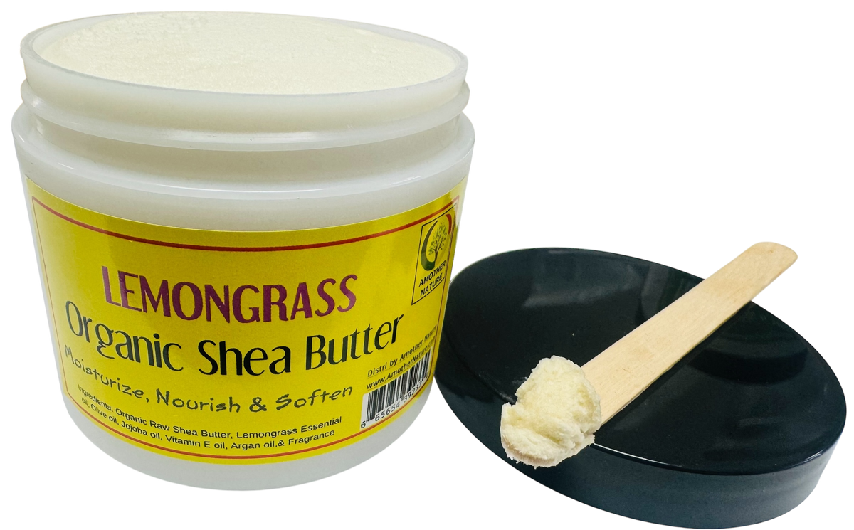 Lemongrass -Organic Shea Butter Whipped -(6 Pieces) @ $4.75/each