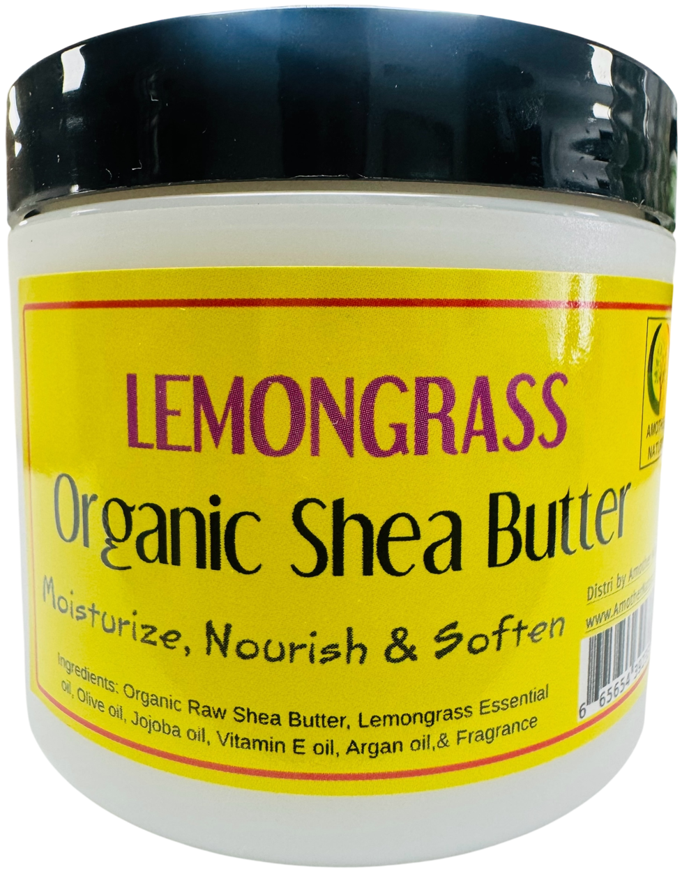 Lemongrass -Organic Shea Butter Whipped -(6 Pieces) @ $4.75/each