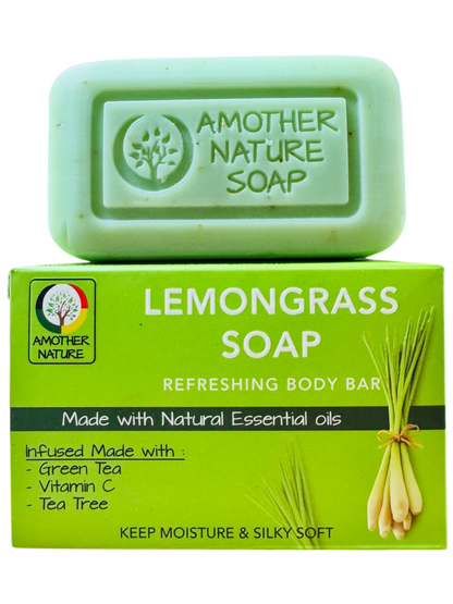 Lemongrass Soap- Refreshing Body Bar -(6 Pieces)