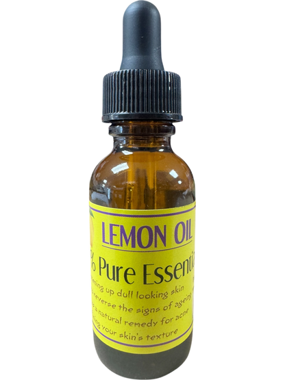 Lemon Essential Oil 1 oz size -(4 Pieces) @ $4.49/each