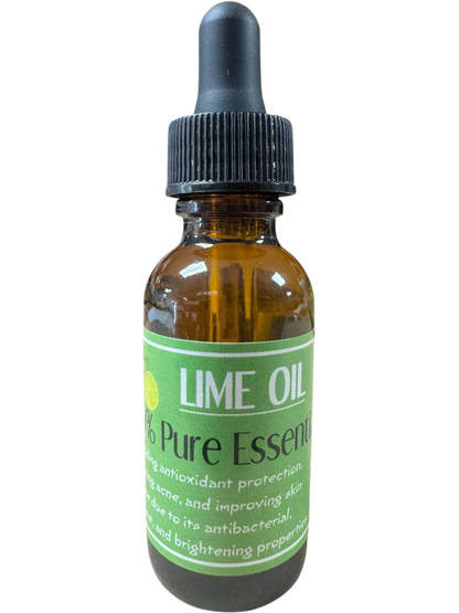 Lime Essential Oil 1 oz size -(4 Pieces) @ $4.90/each