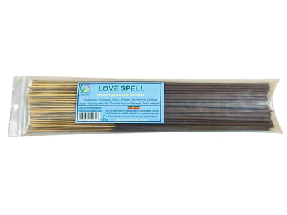 Love Spell Incense -Fresh Hand Made (85-100 Sticks per Pack)- (4 Packs) @ $2.99/pack