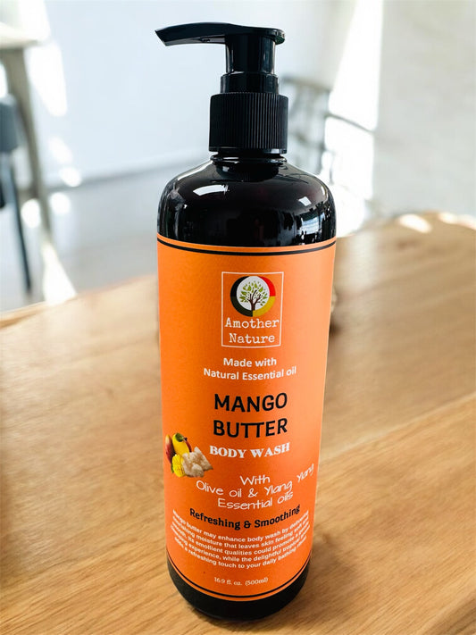 Mango Butter -Body Wash Infuse with Olive oil & Ylang Ylang Essential oil -(6 Pieces) @ $4.75/each