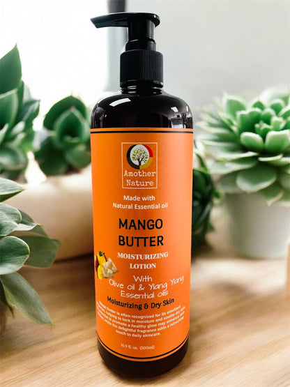Mango Butter -Body Lotion Infuse with Olive Oil & Ylang Ylang Essential Oil -(6 Pieces) @ $4.75/each