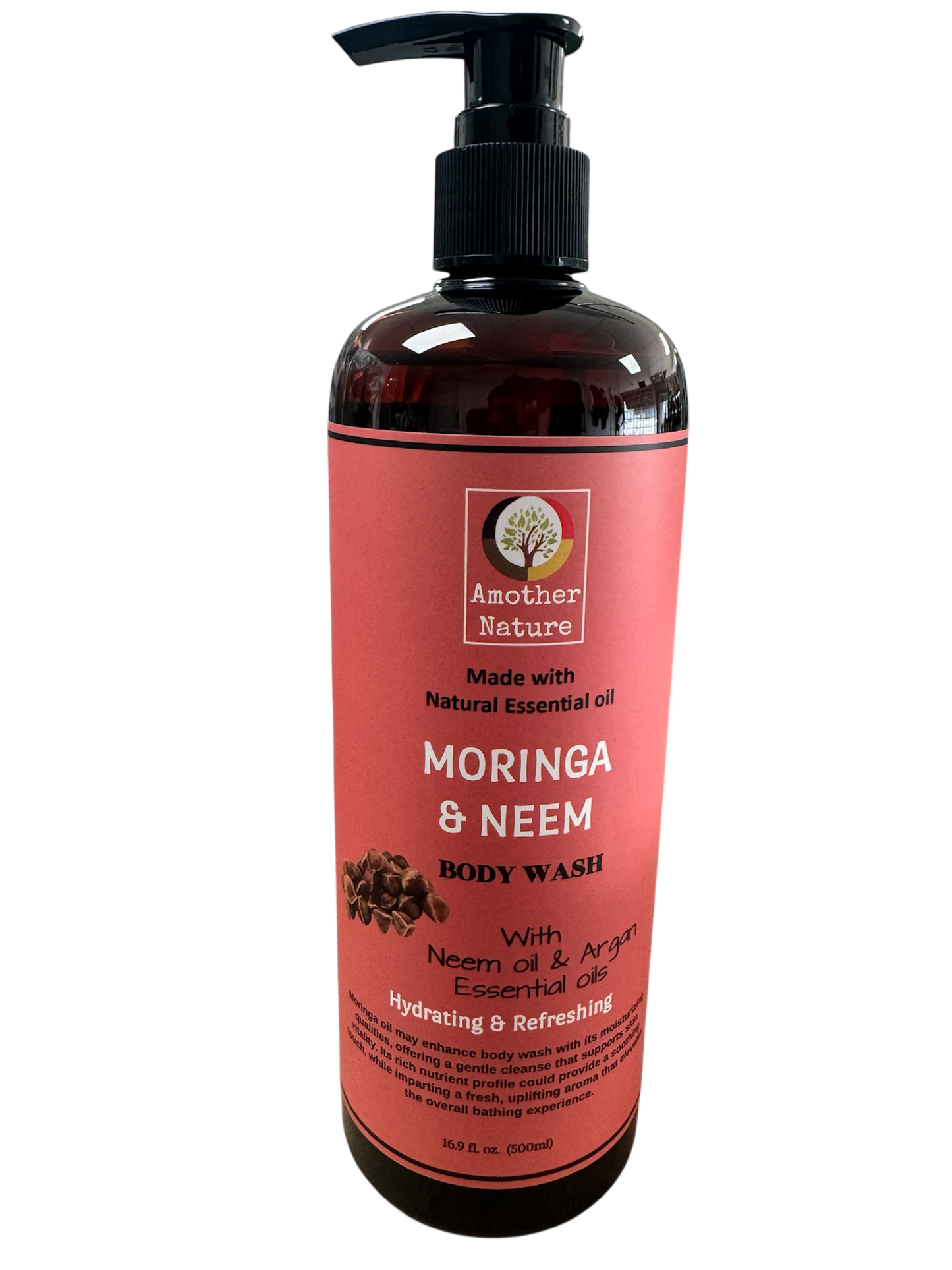 Moringa & Neem -Body Wash Infuse with Argan Natural oil -(6 Pieces) @ $4.75/each