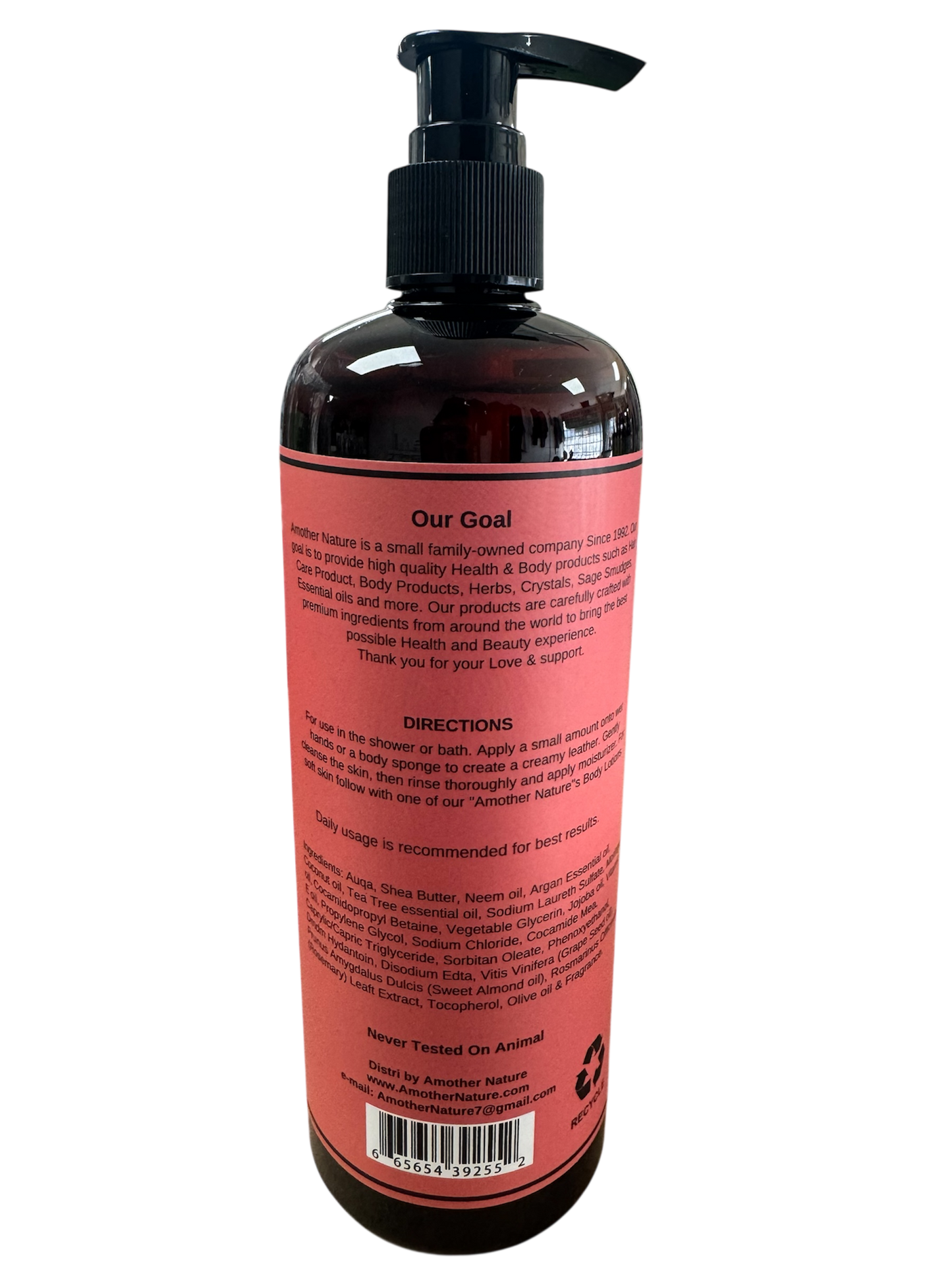 Moringa & Neem -Body Wash Infuse with Argan Natural oil -(6 Pieces) @ $4.75/each