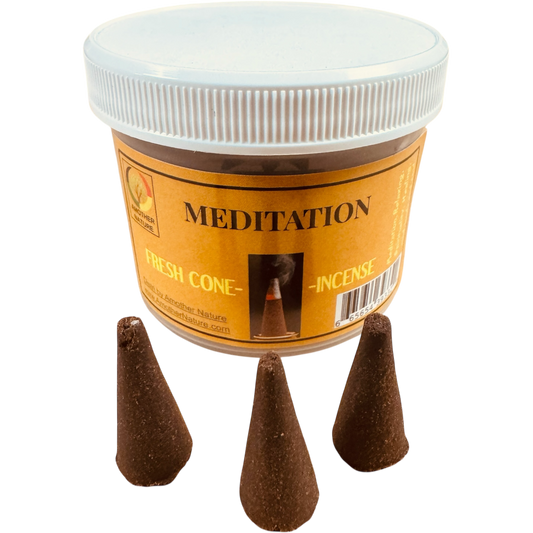Meditation Cone Incense (4 Jars) @ $2.99/each