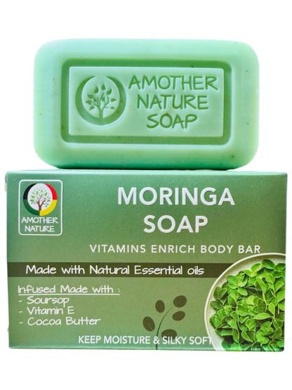 Moringa Soap -Vitamins Enrich Body Bar -(6 Pieces)