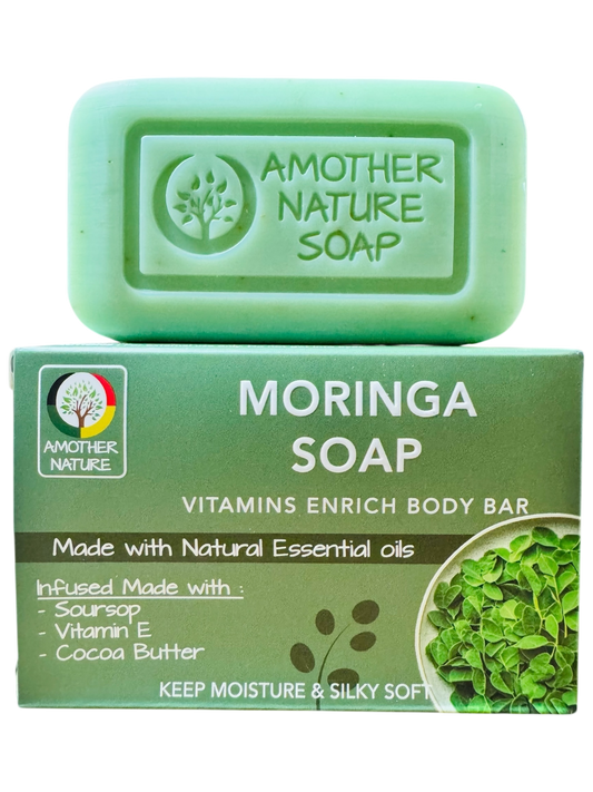 Moringa Soap -Vitamins Enrich Body Bar -(6 Pieces)