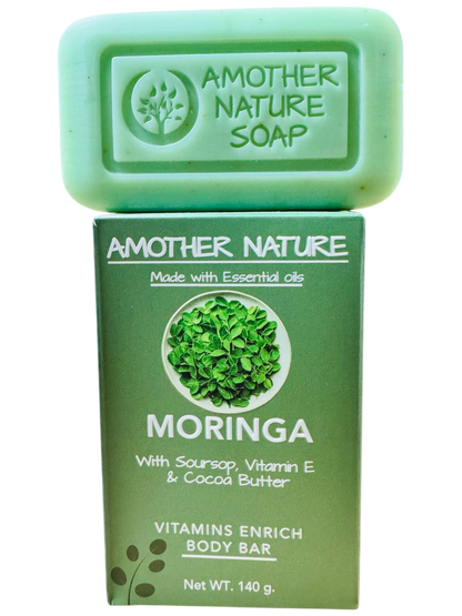 Moringa Soap -Vitamins Enrich Body Bar -(6 Pieces)