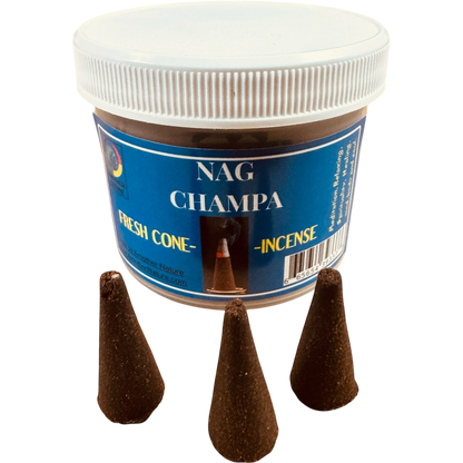 Nag Champa Cone Incense (4 Jars) @ $2.99/each