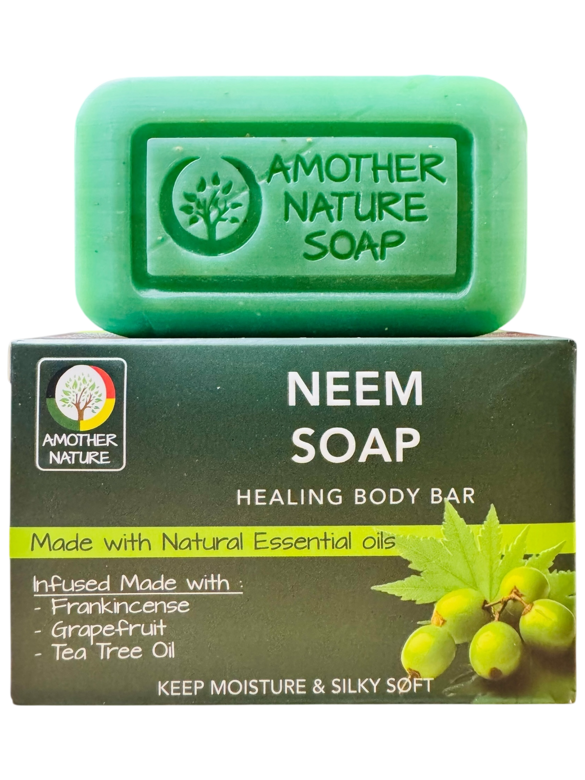 Neem Soap -Healing Body Bar -(6 Pieces)