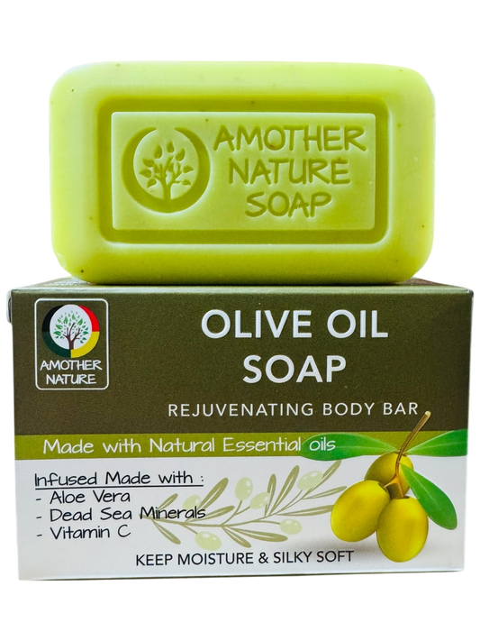 Olive Oil Soap -Rejuvenating Body Bar -(6 Pieces)