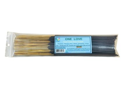 One Love Incense -Fresh Hand Made (85-100 Sticks per Pack)- (4 Packs) @ $2.99/pack