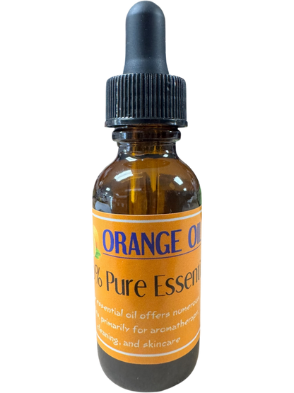 Orange Essential Oil 1 oz size -(4 Pieces) @ $4.90each