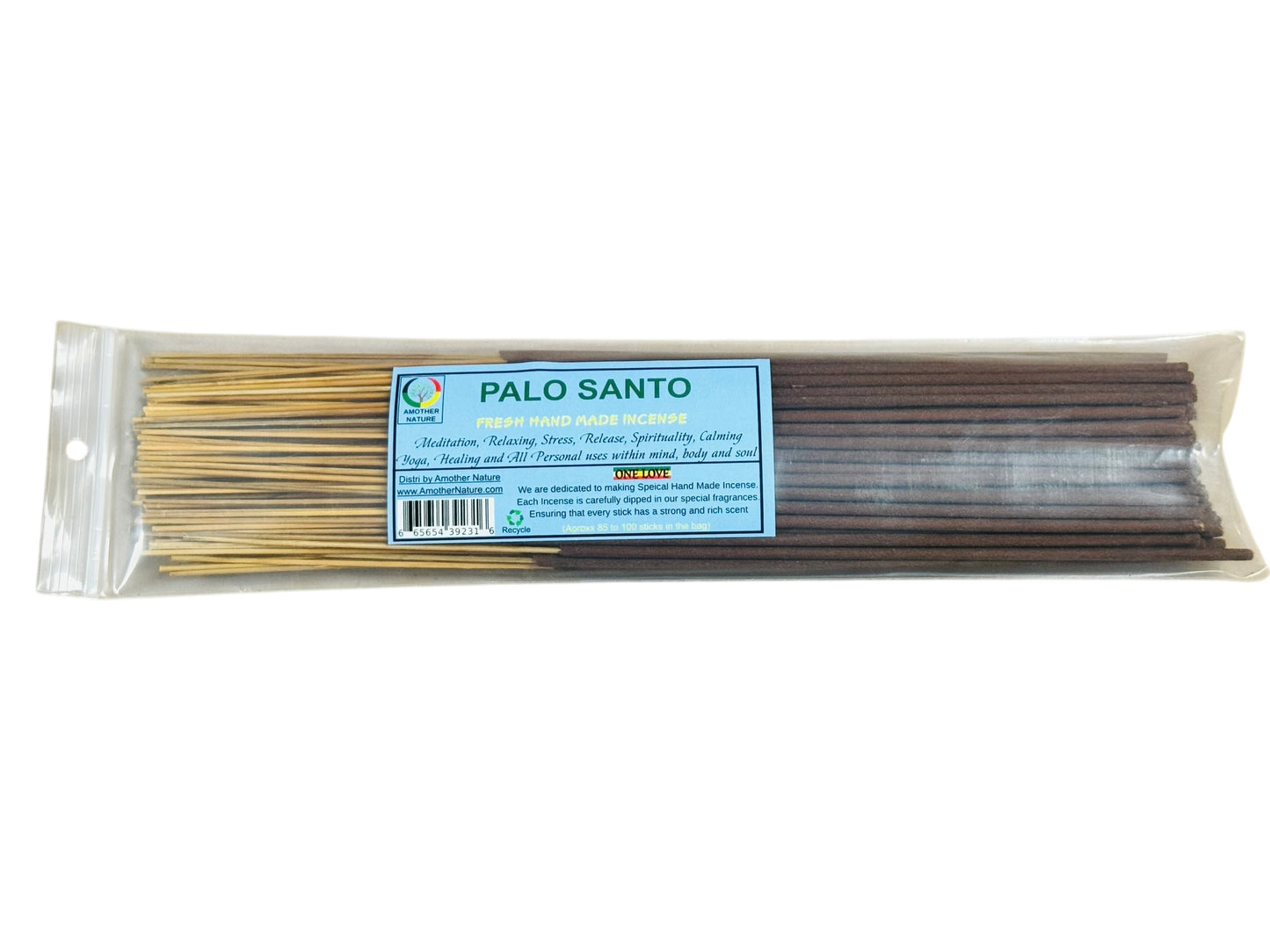 Palo Santo Incense -Fresh Hand Made (85-100 Sticks per Pack)- (4 Packs) @ $2.99/pack