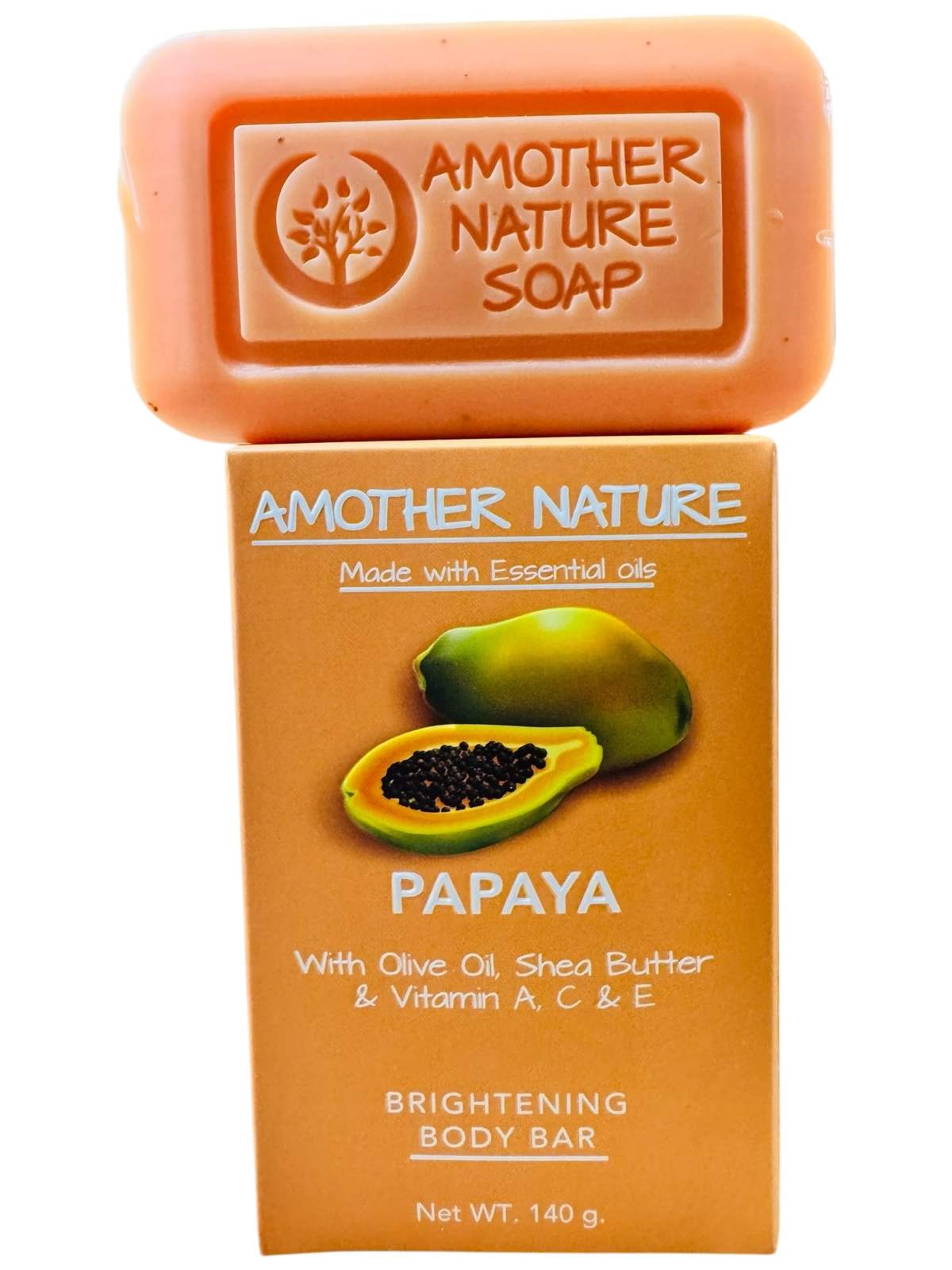 Papaya Soap -Brightening Body Bar -(6 Pieces)