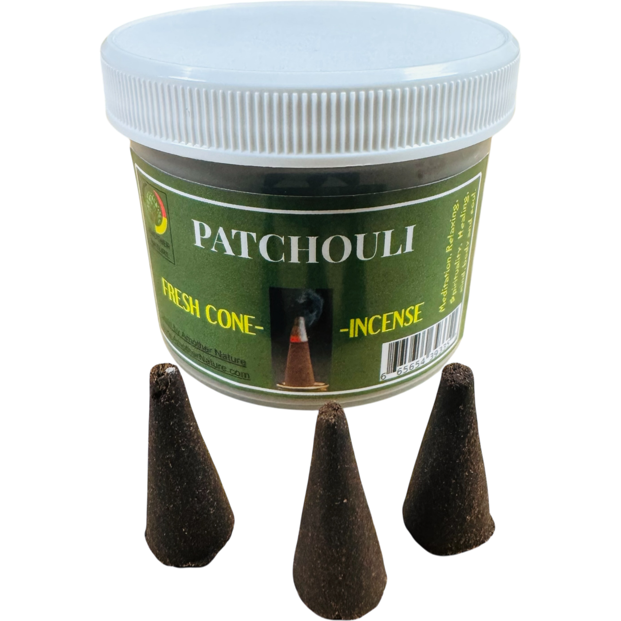 Patchouli Cone Incense (4 Jars) @ $2.99/each
