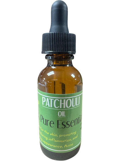 Patchouli Essential Oil 1 oz size -(4 Pieces) @ $9.99/each