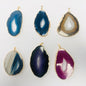 Pendants Agates Slabs -(6 Pieces) @ $3.67/each