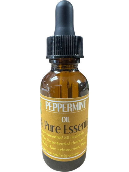 Peppermint Essential Oil 1 oz size -(4 Pieces) @ $4.90/each