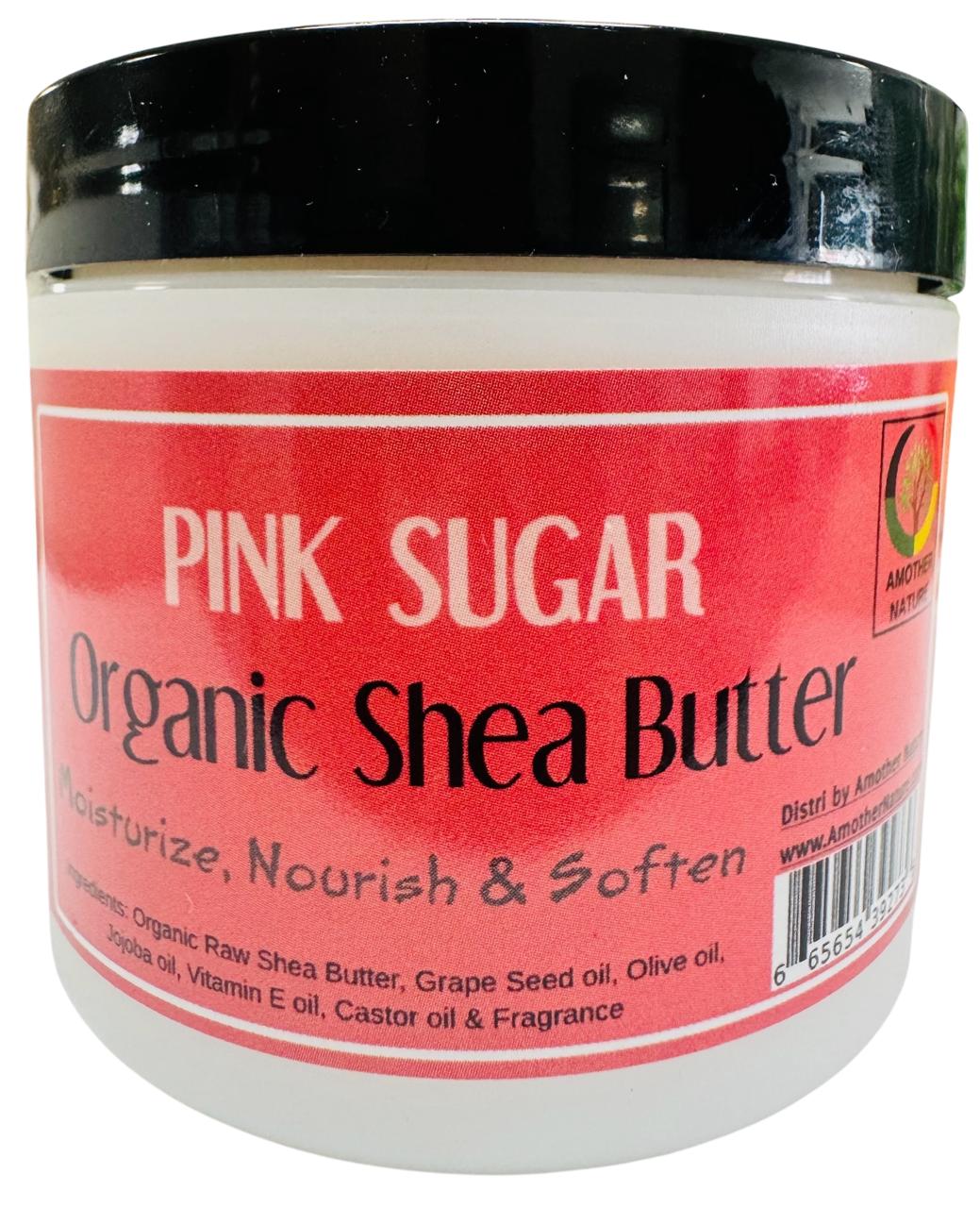 Pink Sugar -Organic Shea Butter Whipped -(6 Pieces) @ $4.75/each