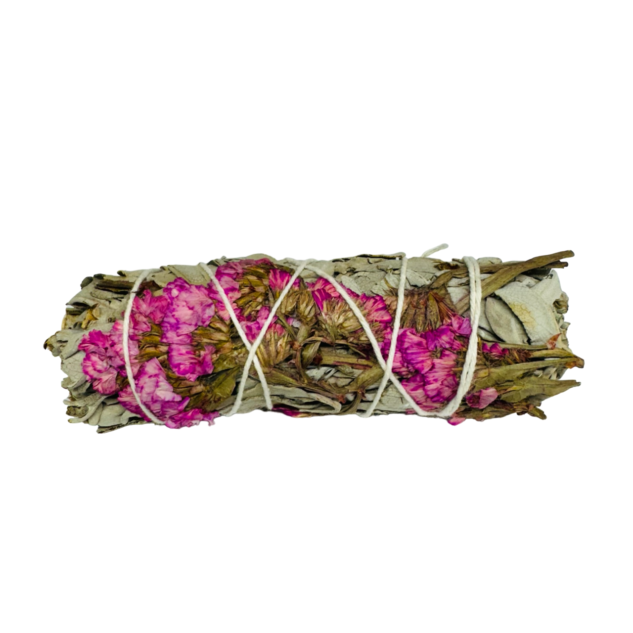 Pink Sinuata White Sage 4 Inch -(100 Pieces)