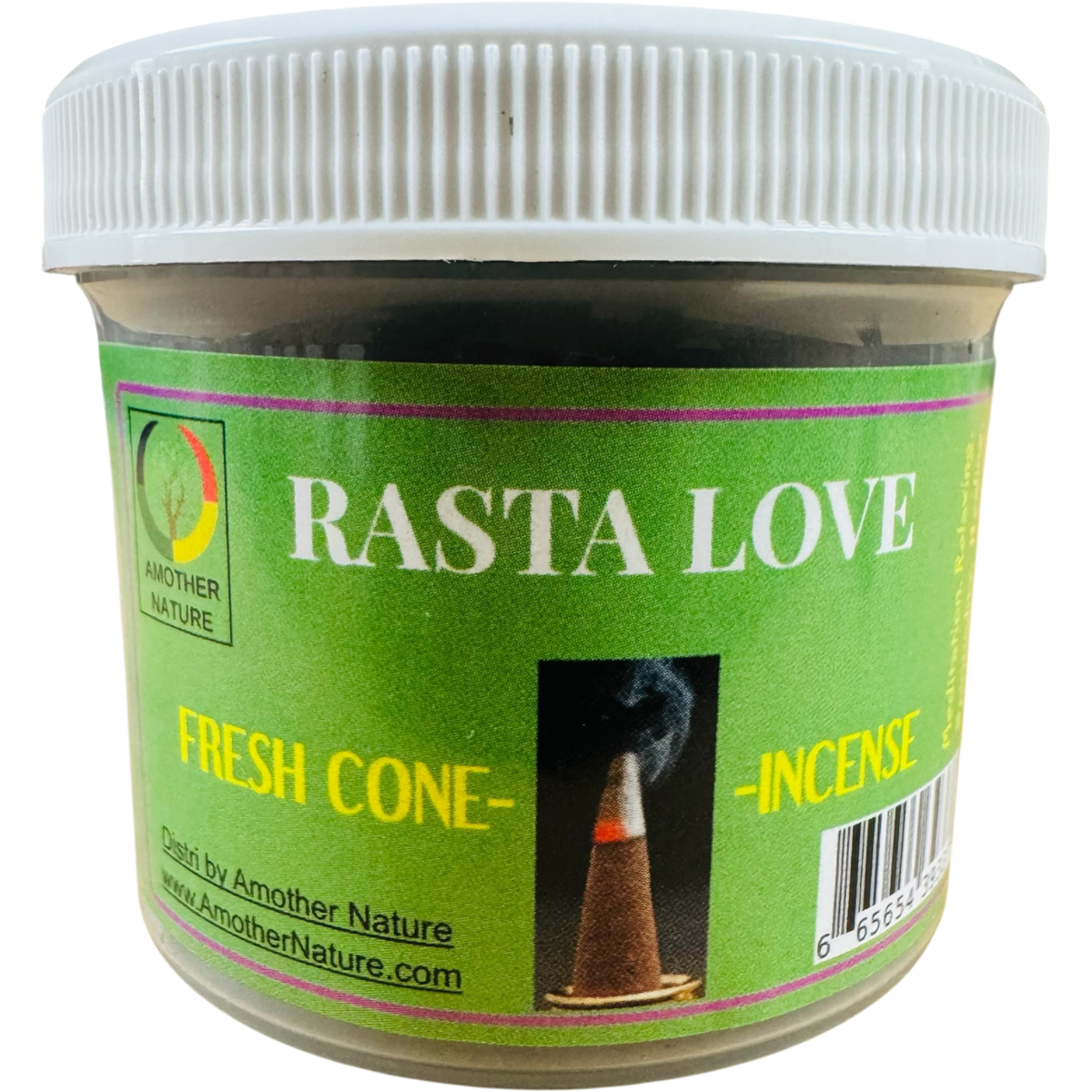 Rasta Love Cone Incense (4 Jars) @ $2.99/each