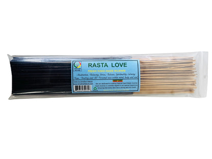 Rasta Love Incense -Fresh Hand Made (85-100 Sticks per Pack)- (4 Packs) @ $2.99/pack