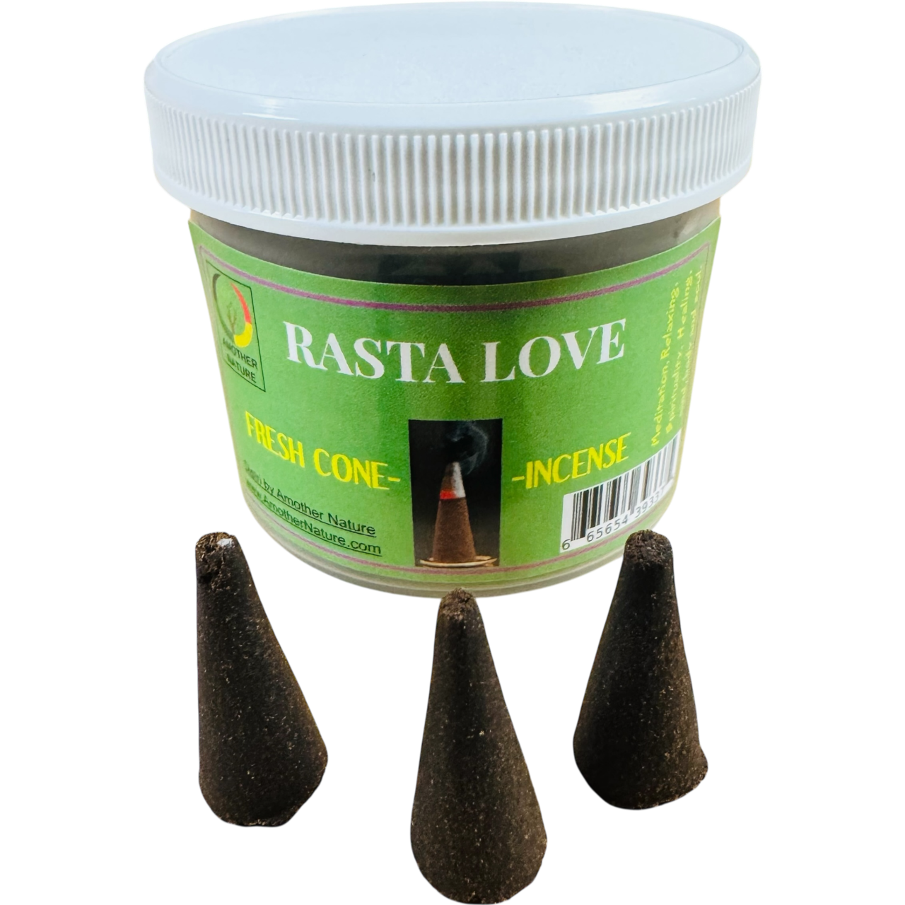 Rasta Love Cone Incense (4 Jars) @ $2.99/each