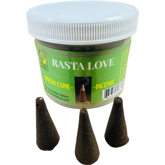 Rasta Love Cone Incense (4 Jars) @ $2.99/each