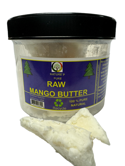 Raw Mango Butter -(1 Pound Jar) -(3 Jars) @ $9.99/each