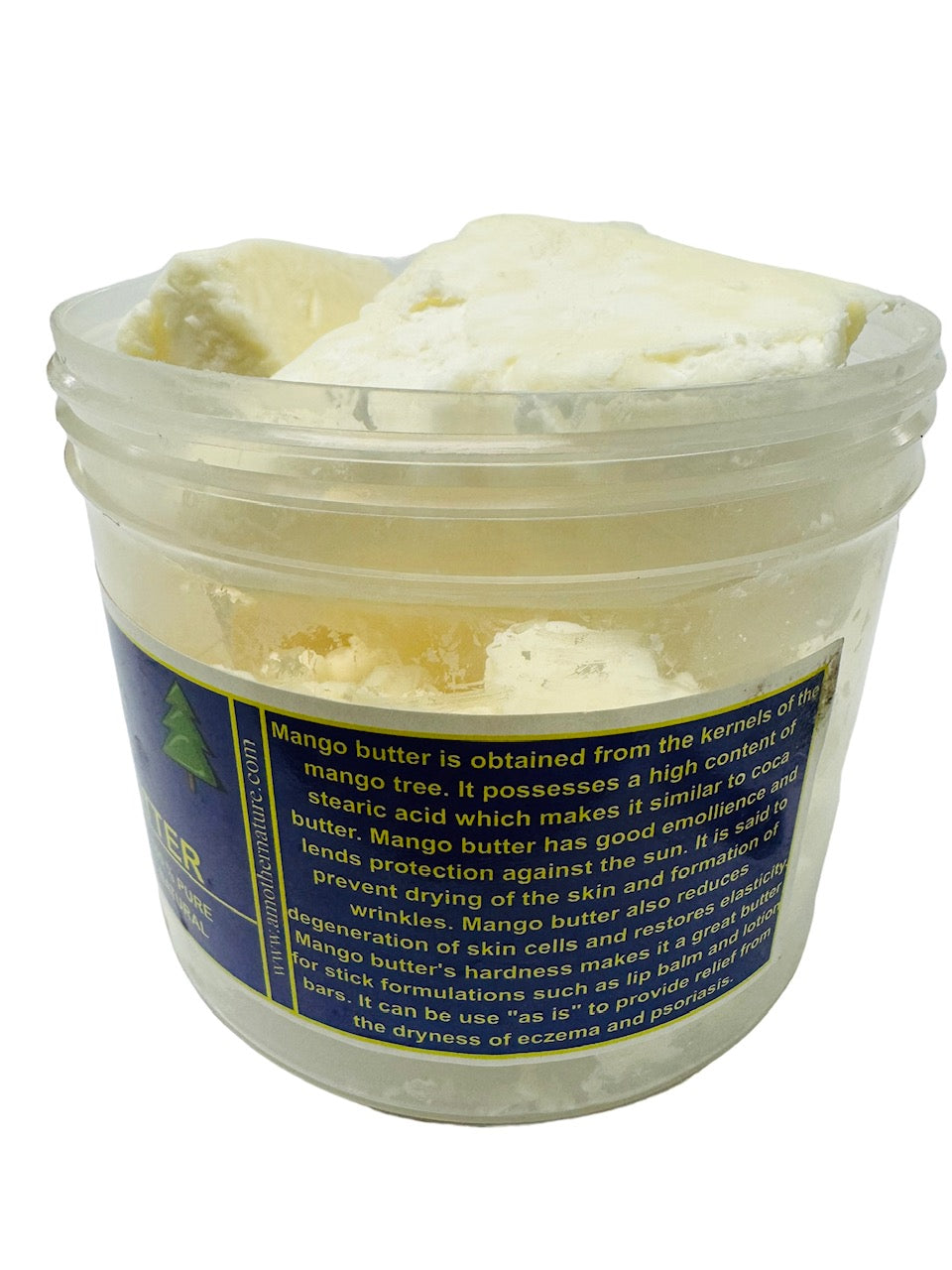 Raw Mango Butter -(1 Pound Jar) -(3 Jars) @ $9.99/each