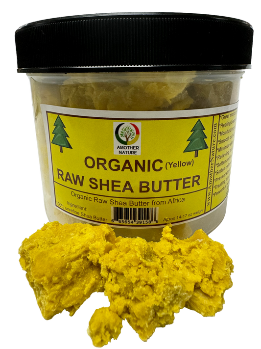 African Shea Butter Yellow -(1 Pound Jar) -(6 Jars) @ $5.50/each