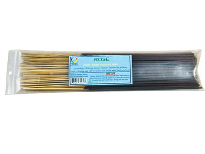 Rose Incense -Fresh Hand Made (85-100 Sticks per Pack)- (4 Packs) @ $2.99/pack