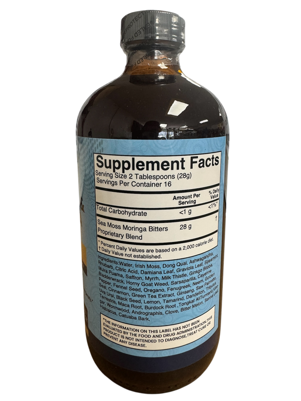 Sea Moss & Moringa Living Bitter Detox