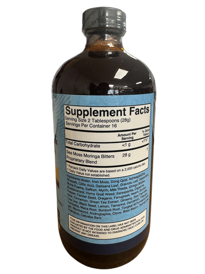 Sea Moss & Moringa Living Bitter Detox
