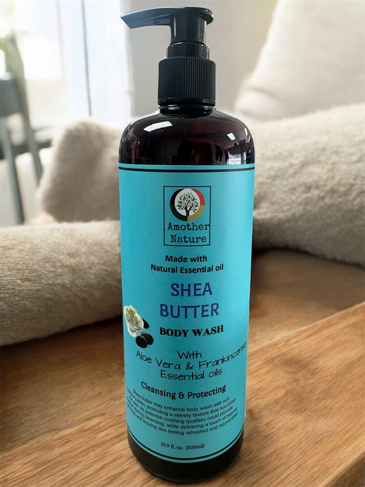 Shea Butter -Body Wash Infuse with Aloe Vera & Frankincense Essential oil -(6 Pieces) @ $4.75/each