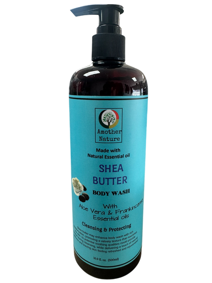 Shea Butter -Body Wash Infuse with Aloe Vera & Frankincense Essential oil -(6 Pieces) @ $4.75/each