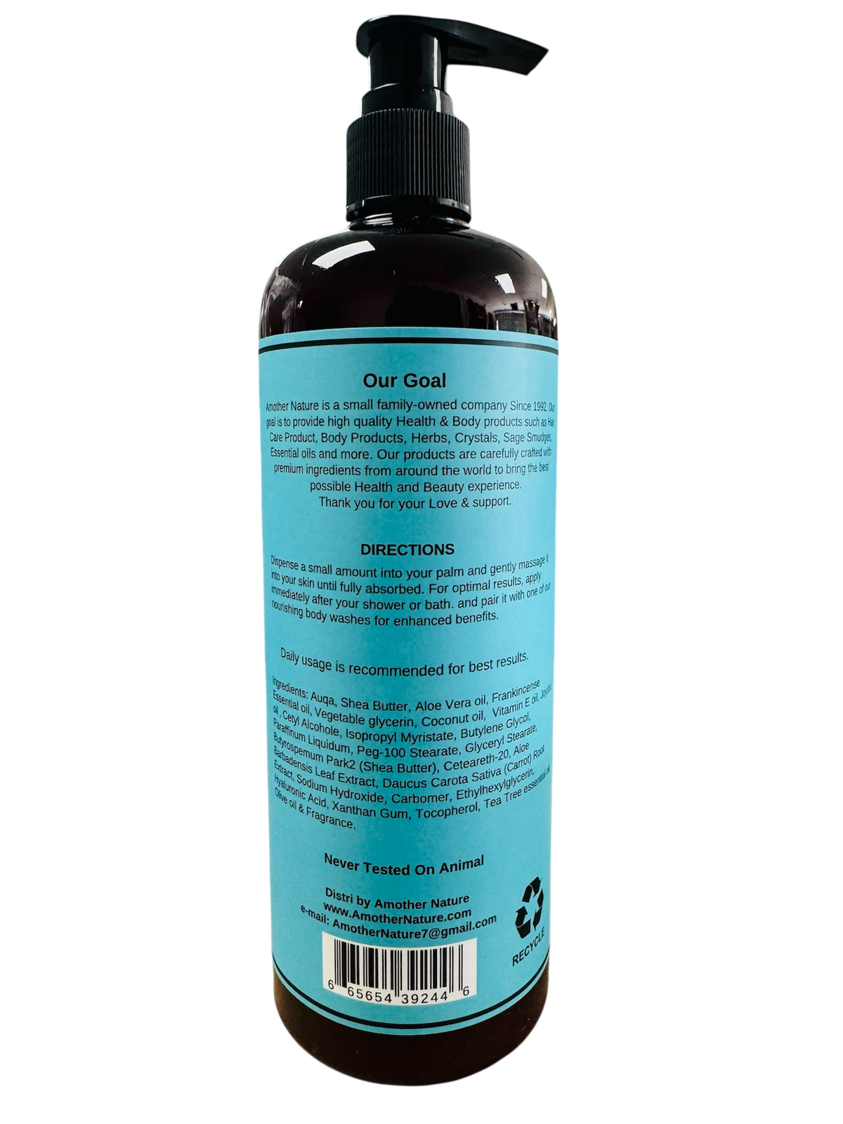 Shea Butter -Body Lotion Infuse with Aloe Vera & Frankincense Essential Oil -(6 Pieces) @ $4.75/each