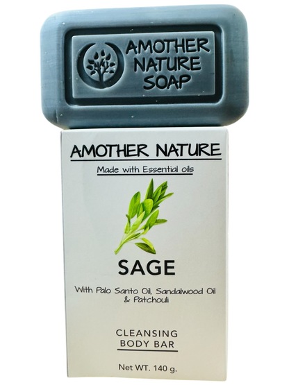 Sage Soap -Cleansing Body Bar -(6 Pieces)